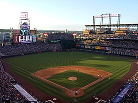 Rockies-baseballjáték 2015-ben