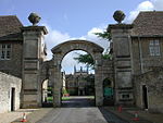 Stables, Riding School and Entrance Archway to Corsham Court CorshamCourtGate.jpg