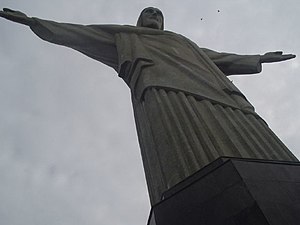 Christ the Redeemer statue in Rio de Janeiro.