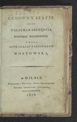 Thumbnail for படிமம்:Cudowny szafir czyli talizman szczęścia (1806).pdf