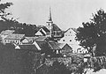 Düppenweiler, Blick auf die 1897 abgerissene Kirche