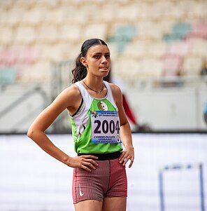 Darina Hadil Rezik bei den Afrikameisterschaften 2024 in Douala
