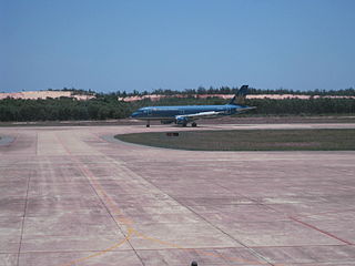 Dong Hoi Airport airport located in Loc Ninh commune, Vietnam