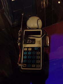 The 2dis, the device that restores dimensions, as shown at the Doctor Who Experience. DWE 2dis (20619191258).jpg