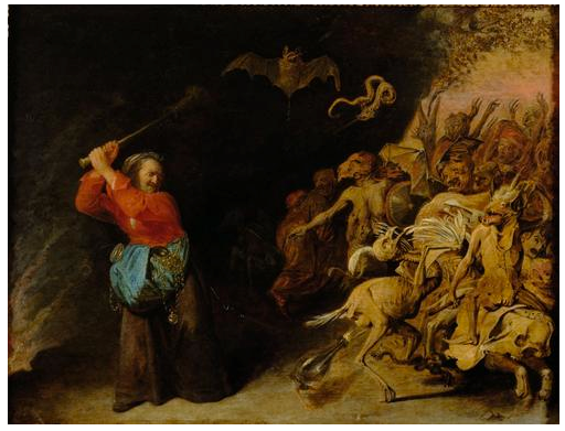 File:David Rijckaert (III) - Old Woman Attacking Devils.tiff