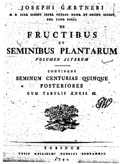 <i>De Fructibus et Seminibus Plantarum</i>