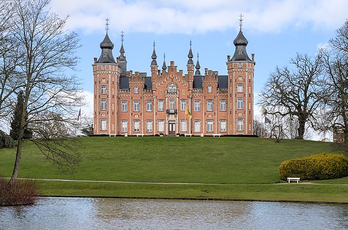 De Viron Castle in Belgium (nominator: MER-C)