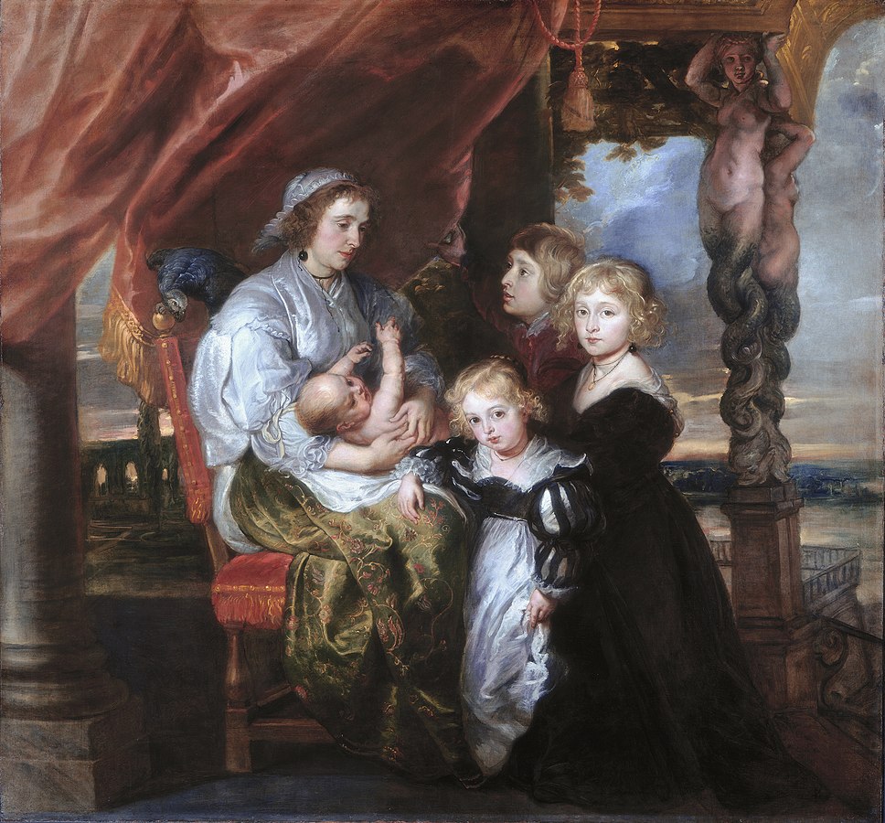 File:Deborah Kip, wife of Balthasar Gerbier, and her children, by Peter Paul Rubens (and possibly Jacob Jordaens).jpg