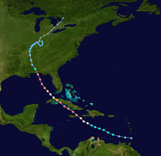 <span class="mw-page-title-main">Meteorological history of Hurricane Dennis</span>