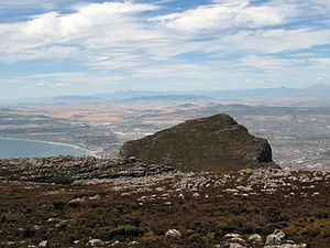 Vy över Devil's Peak