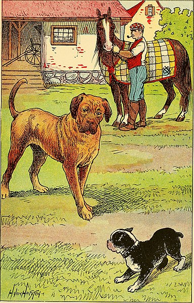 File:Dogs and puppies (1908) (14760817896).jpg