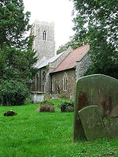 Earl Soham village in the United Kingdom