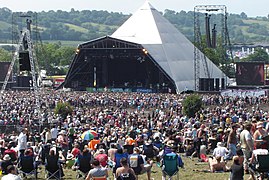 Main stage of the Rock'nRiis festival, 2008