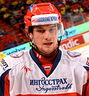 Jakovlev Oddset Hockey Gamesissa toukokuussa 2014.