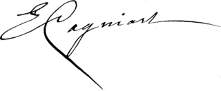 signature d'Émile Cagniart