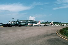 Entebbe Airport in 1994