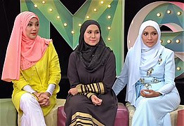 Malaysian actresses, singers Erra Fazira, Amy Mastura, Ziana Zain