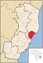 Aracruz - mapa