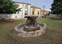 Plaça del Dolmen in Espolla, Spain.