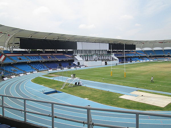 The host stadium in Cali