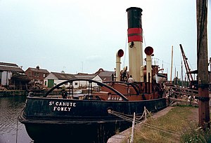 St. Canute på Exeter Maritime Museum.