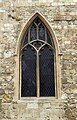 External window of St. Michael's Church in Southampton.