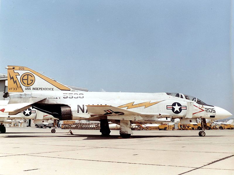 File:F-4J Phantom of VF-33 in 1972.jpg