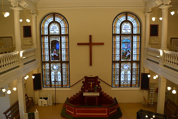 Lähetyskirkko, a Christian mission church in Ullanlinna, Helsinki, Finland