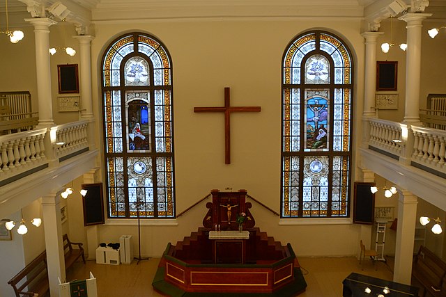 Lähetyskirkko, a Christian mission church in Ullanlinna, Helsinki, Finland