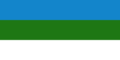 Vlajka autonomního Baškurdistánu (1918–1920) Poměr stran: 1:2