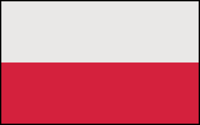 Download File:Flag of Poland (bordered).svg - Wikimedia Commons