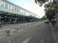 Entrée nord de la gare de Nantes.