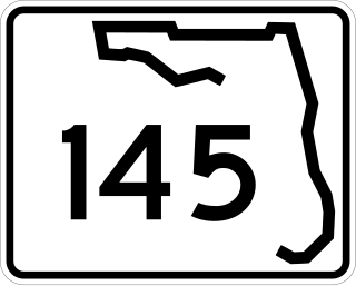 <span class="mw-page-title-main">Florida State Road 145</span> State highway in Florida, United States