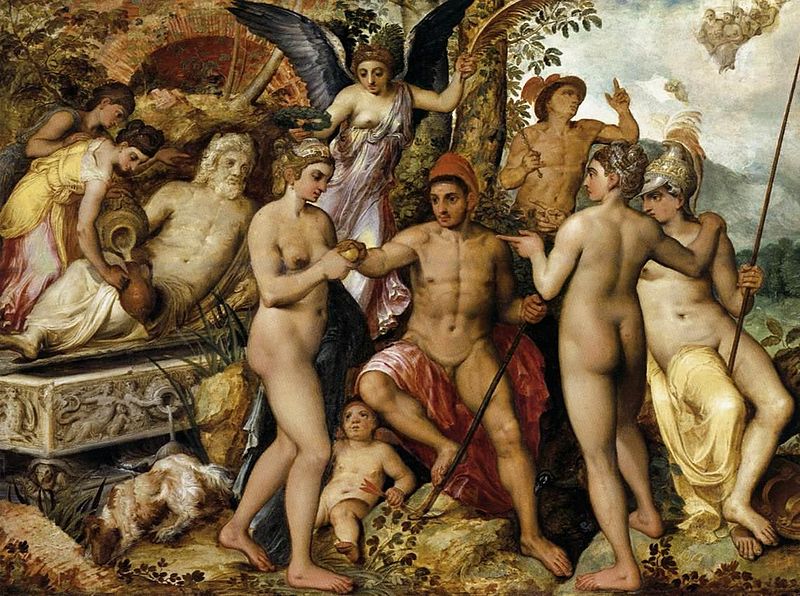 File:Frans Floris - The Judgment of Paris - WGA07945.jpg