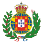 Full arms of the United Kingdom Portugal Brazil and Algarves.svg