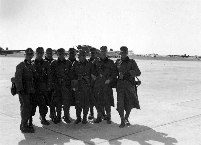 File:German soldiers in Denmark, before transport to Norway, possibly Copenhagen.jpg