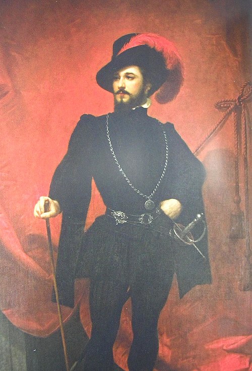 Portrait of Mario as Don Giovanni in the 1850s at the Italian Opera House of the Mariinsky Theatre