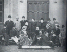 Gladstone During the Midlothian Campaign 1879 Speaking directly to the people for the first time, Gladstone's Midlothian campaign symbolises a major change in the role of the prime minister. (Gladstone is seated in the centre; Rosebery, a future prime minister, is sitting on the carpet in front.) GladstoneandRosebery.gif