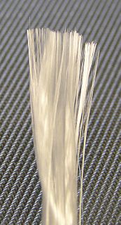 Glass fiber Material consisting of numerous extremely fine fibers of glass.