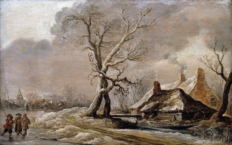 File:Goyen 1627 Winter on the River.jpg