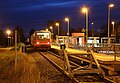 Haltepunkt Graal-Müritz mit Triebwagen der Baureihe 628