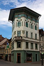 Sličica za Hauptmannova hiša, Ljubljana
