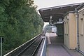 Bahnsteig, Blickrichtung Bahnhof Berlin-Schulzendorf