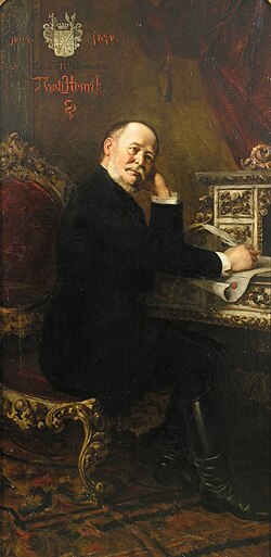 Spányik Kornél festménye (1881)