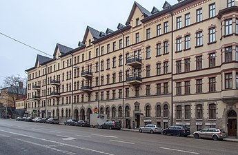 Hornsgatan 106-108, Stockholm, 1896-1897, Bäckvall och Olof Jansson