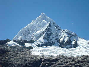 View from the south to the summit