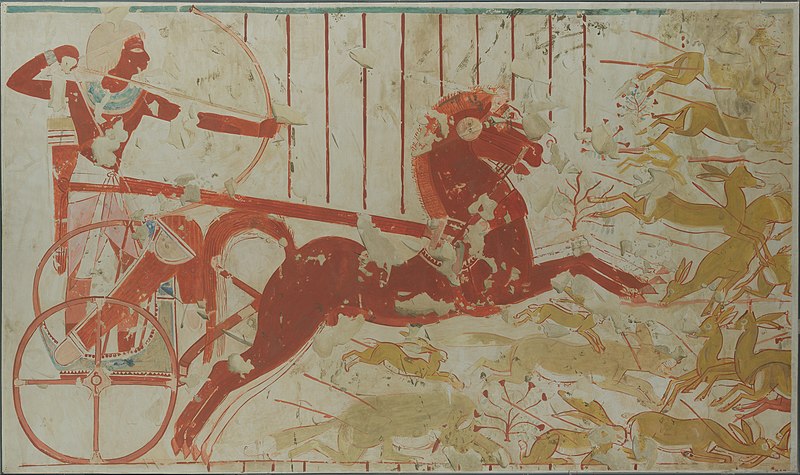 File:Hunting from a Chariot, Tomb of Userhat MET DP226606.jpg