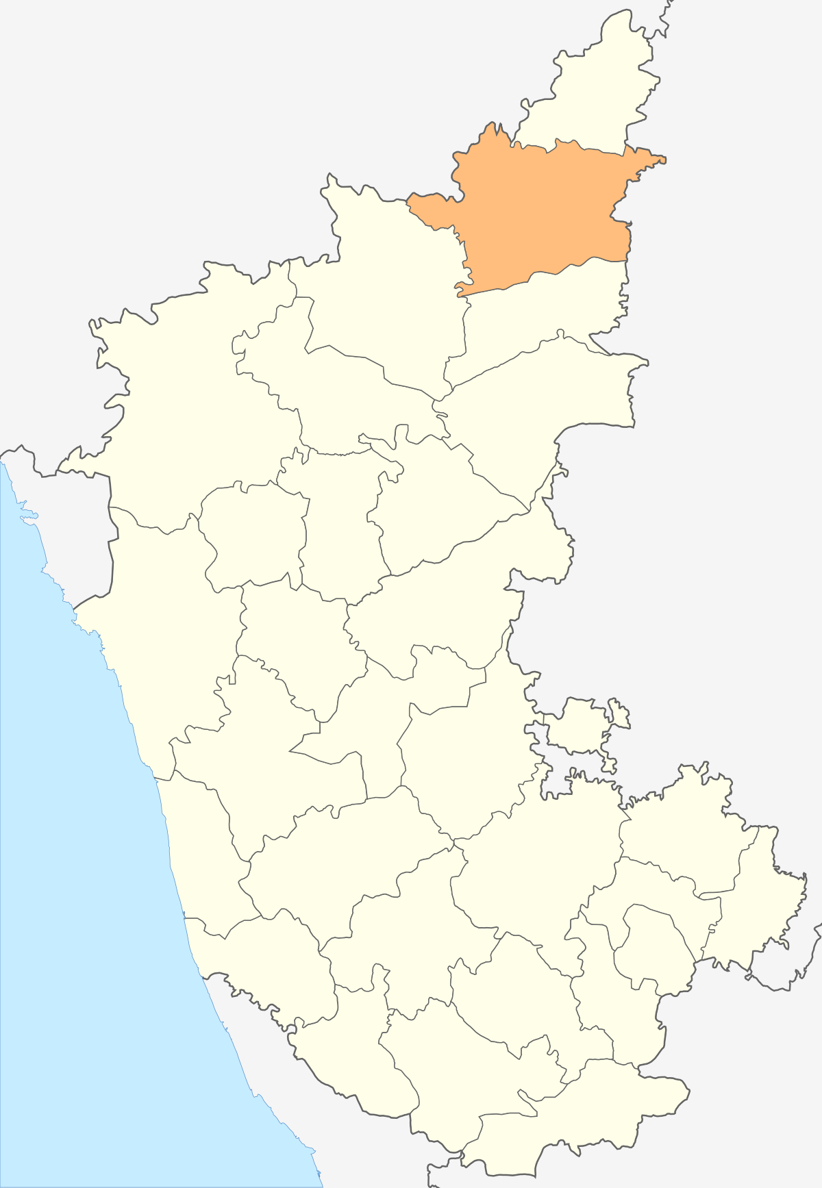 Gulbarga In Karnataka Map File:india Karnataka Gulbarga District.svg - Wikimedia Commons