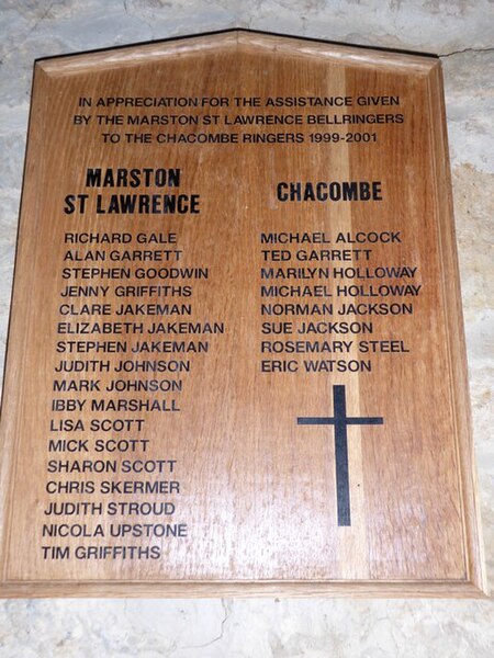 File:Inside Marston St Lawrence Parish Church (6) - geograph.org.uk - 5098359.jpg