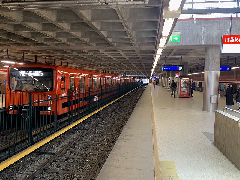 File:Itäkeskus metro station April 2022.jpg